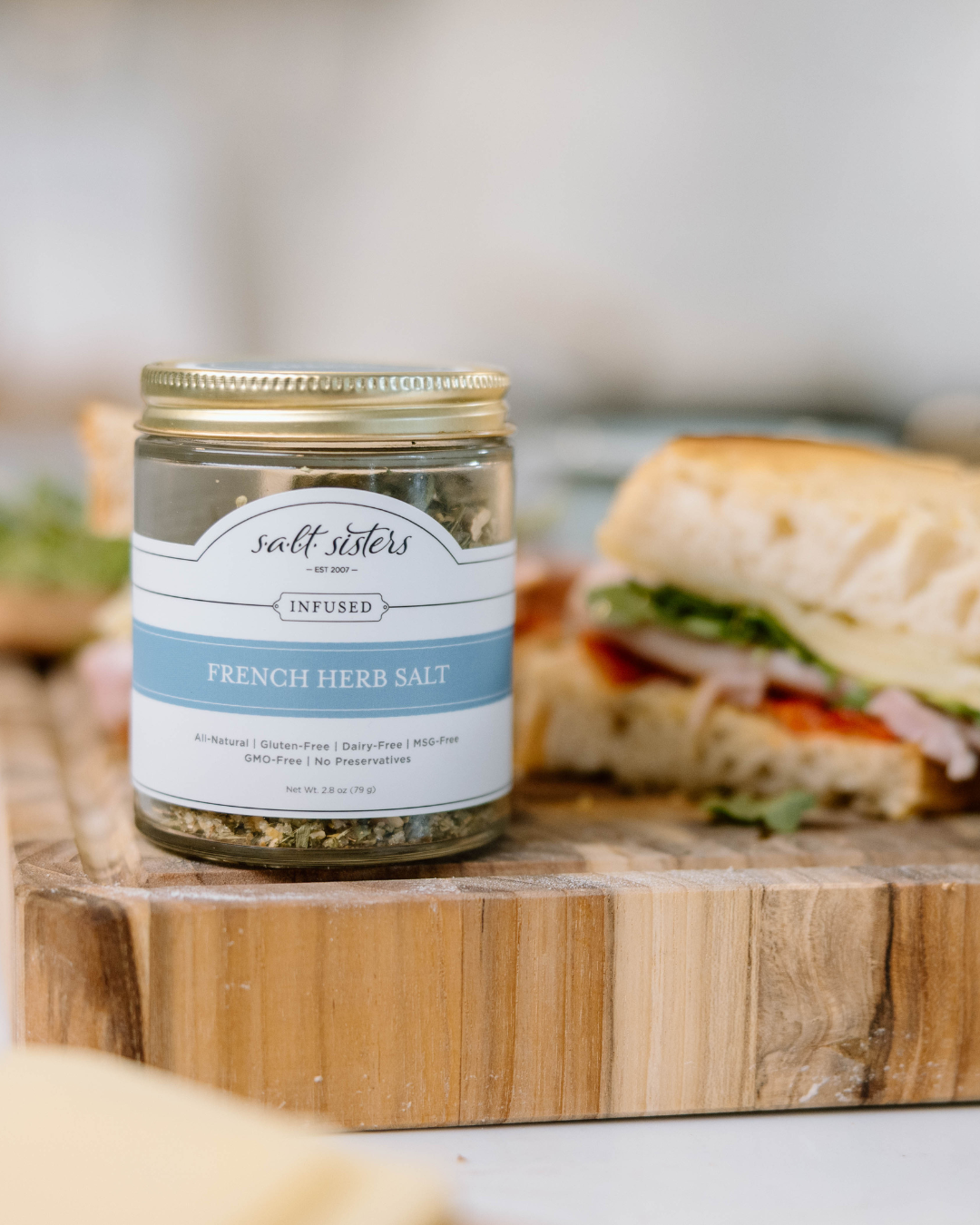 Savory Ham & Gruyere Cheese Sourdough Sandwich