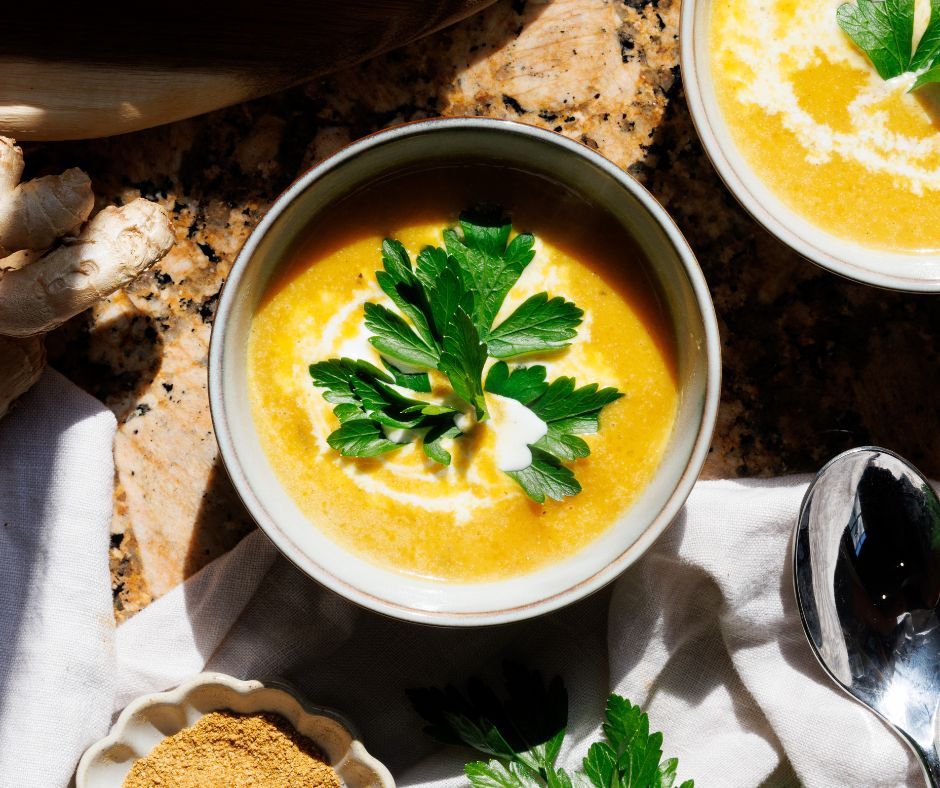Coconut Curry Butternut Squash Soup