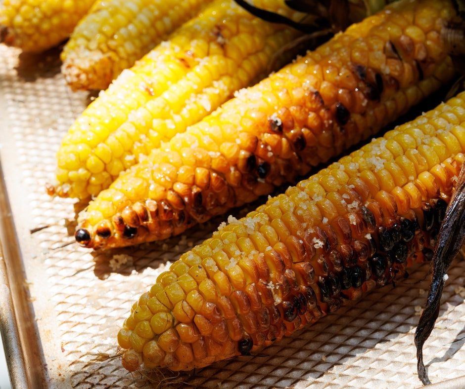 Garlic Butter Grilled Corn on the Cob