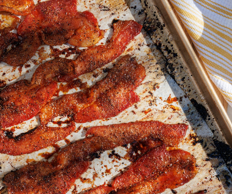 Glazed Black Pepper Bacon