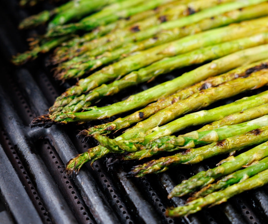 Grilled Lemon Parmesan Asparagus