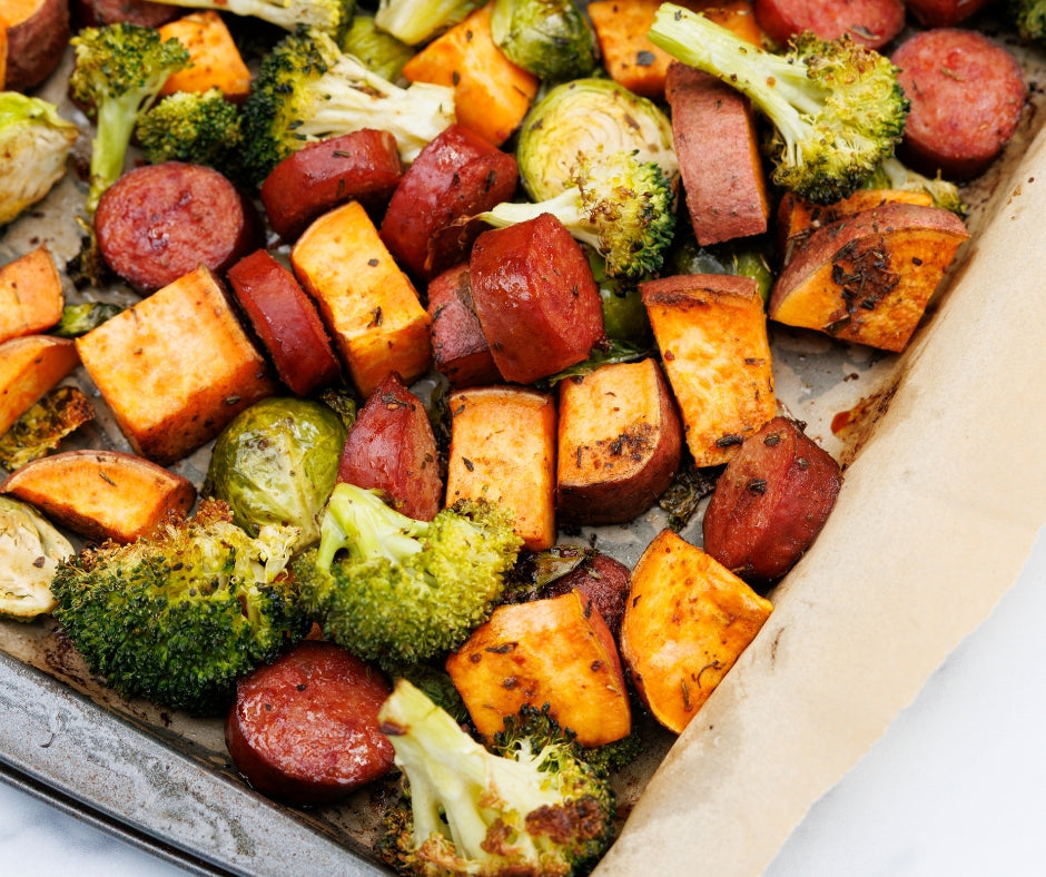 Harvest Sausage Sheet-Pan Dinner