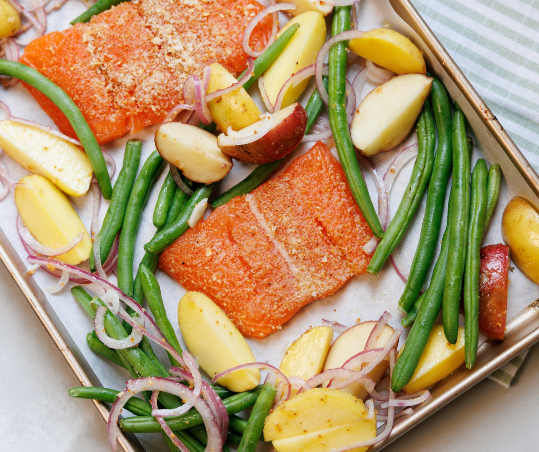 One-Pan Salmon & Veggies