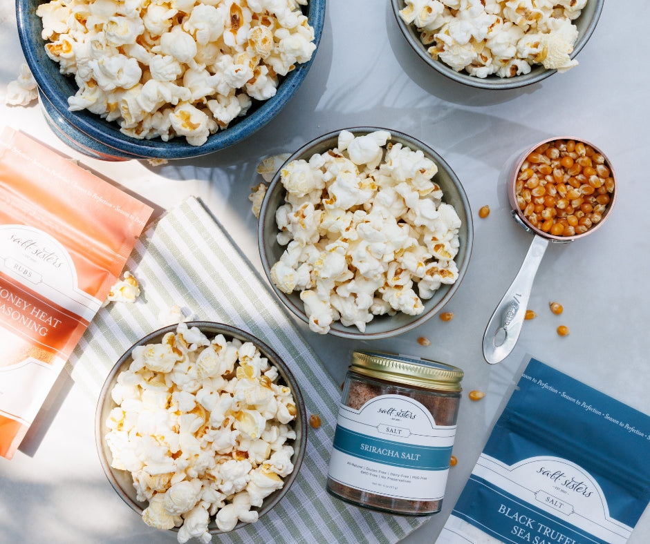 Poppin’ with Flavor: Popcorn 3 Ways