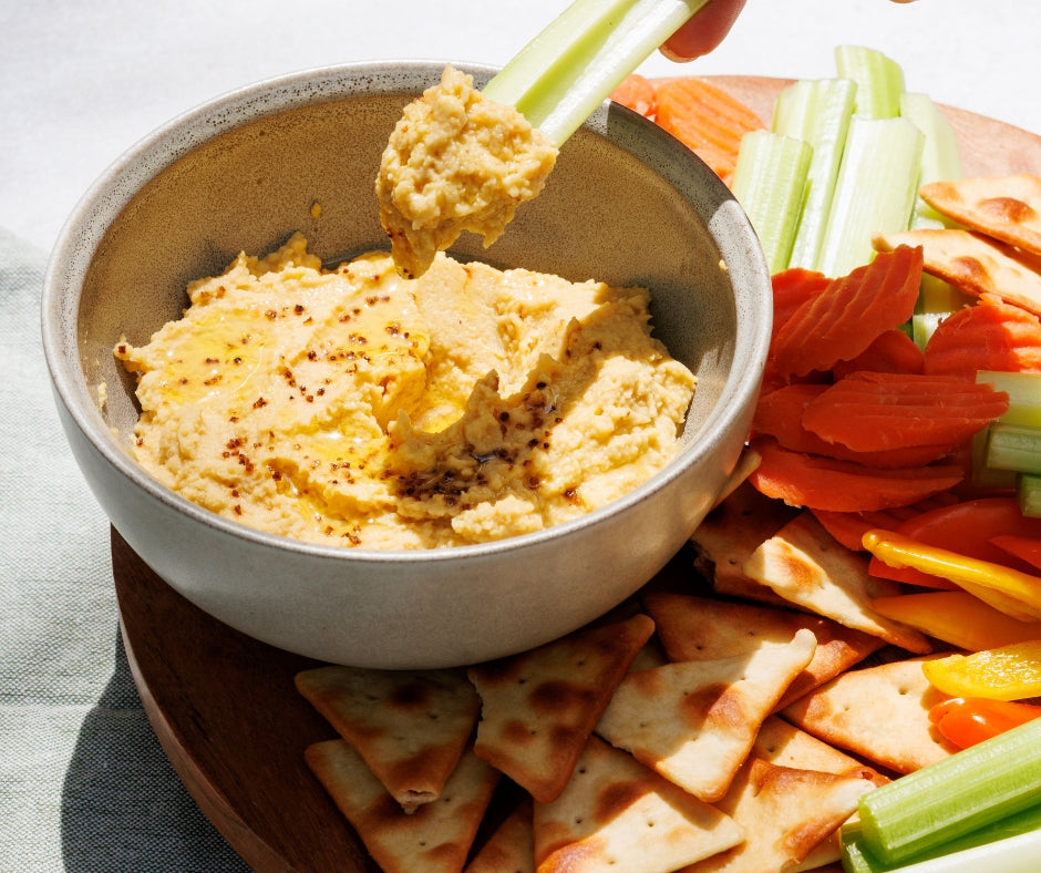 Savory Garlic Hummus