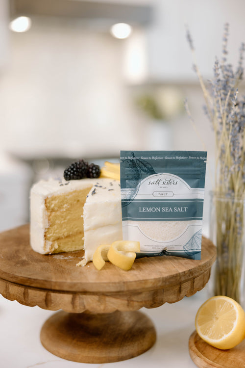 Italian Lemon Olive Oil Cake with Lemon Sea Salt