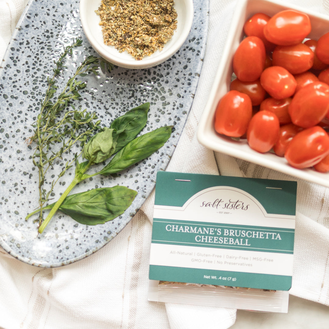 Charmane's Bruschetta Cheeseball