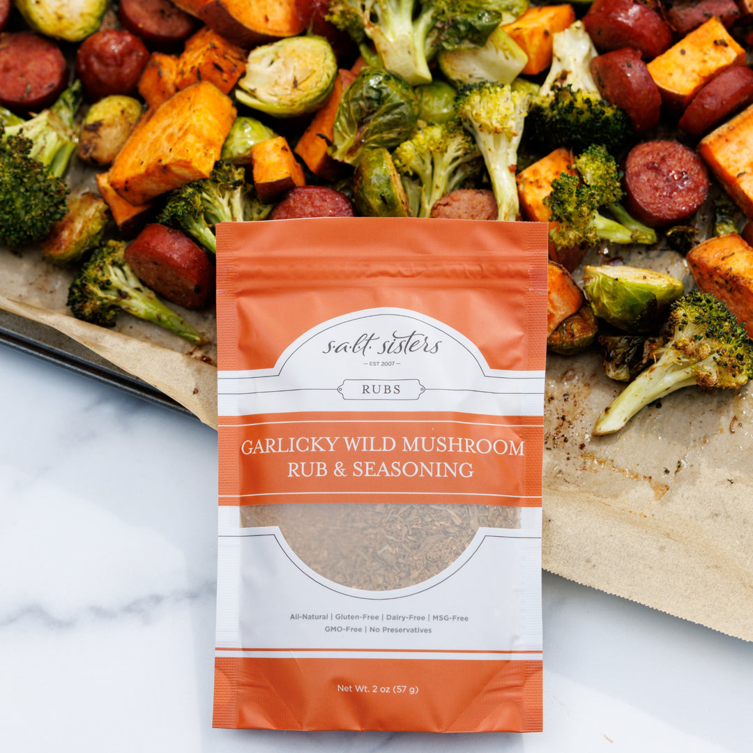 Garlicky Wild Mushroom Rub & Seasoning