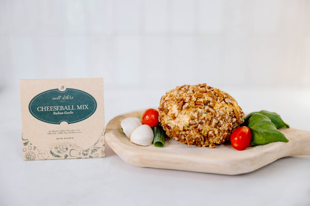 Italian Garlic Cheeseball