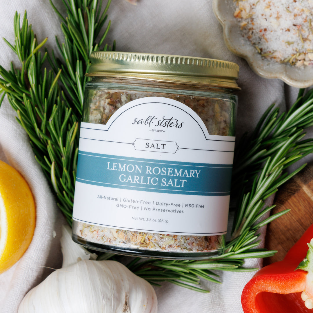 Siser Salt Salt Sisters | Lemon Rosemary Garlic Salt – S.A.L.T. Sisters