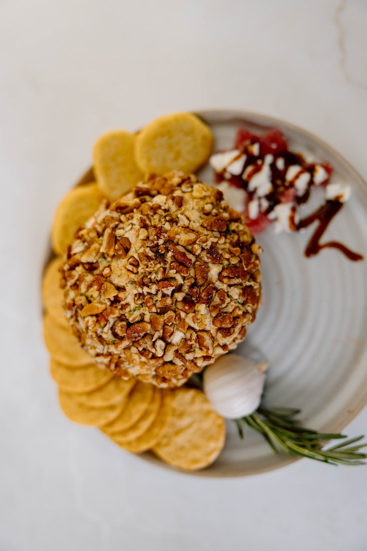 Mediterranean Olive Cheeseball