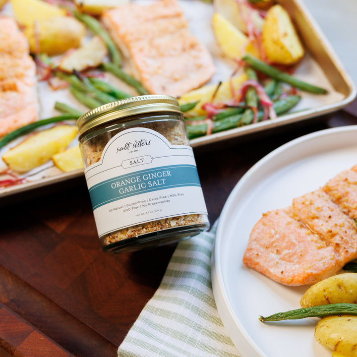 Orange Ginger Garlic Salt