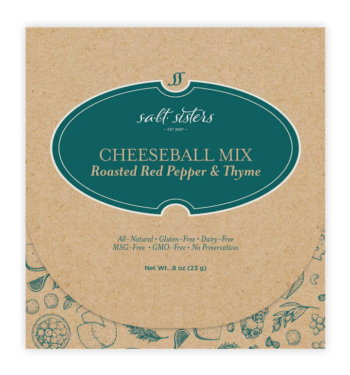 454-CP6 - Roasted Red Pepper & Thyme Cheeseball (Wholesale)