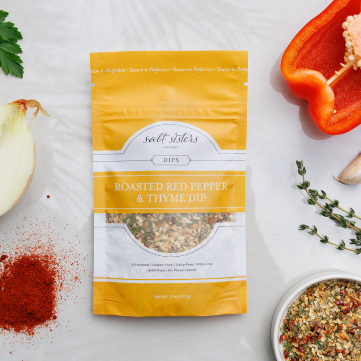 Roasted Red Pepper & Thyme Dip